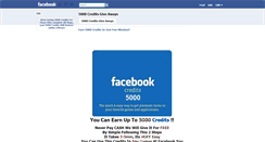Desktop Screenshot of earncredits5000.blogspot.com