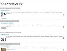 Tablet Screenshot of ceipserracines.blogspot.com