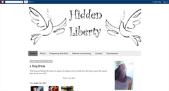 Desktop Screenshot of hiddenliberty.blogspot.com