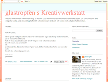 Tablet Screenshot of glastropfen.blogspot.com