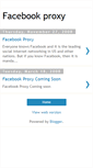 Mobile Screenshot of facebook-proxy.blogspot.com