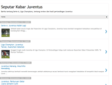 Tablet Screenshot of kabarjuventus.blogspot.com