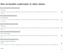 Tablet Screenshot of howtobreatheunderwater.blogspot.com