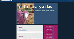 Desktop Screenshot of entrelanasysedas.blogspot.com