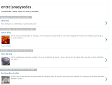 Tablet Screenshot of entrelanasysedas.blogspot.com