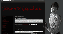 Desktop Screenshot of gonzalezjohnnyr.blogspot.com