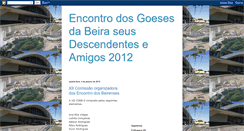 Desktop Screenshot of encontrobeirenses2012.blogspot.com