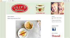 Desktop Screenshot of lillysfoods.blogspot.com