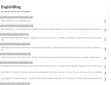 Tablet Screenshot of englishblog.blogspot.com