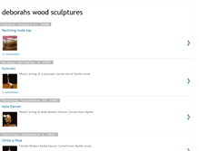 Tablet Screenshot of deborahswoodsculptures.blogspot.com