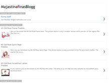 Tablet Screenshot of majastinafinasblogg.blogspot.com