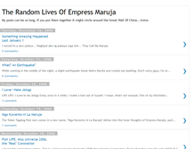 Tablet Screenshot of empressmaruja.blogspot.com