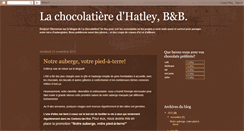 Desktop Screenshot of lachocolatieredhatley.blogspot.com