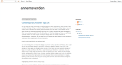 Desktop Screenshot of annemsverden.blogspot.com