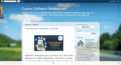Desktop Screenshot of custom-soft.blogspot.com