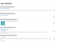 Tablet Screenshot of jensbenefit.blogspot.com