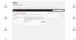 Desktop Screenshot of hpspa.blogspot.com