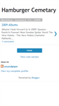 Mobile Screenshot of hamburgercemetary.blogspot.com