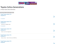 Tablet Screenshot of celica-generations.blogspot.com