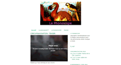 Desktop Screenshot of phonoscope.blogspot.com