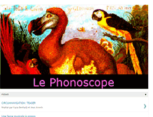 Tablet Screenshot of phonoscope.blogspot.com