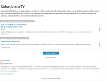 Tablet Screenshot of colombianatv.blogspot.com