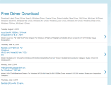 Tablet Screenshot of driver-search.blogspot.com