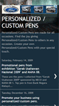 Mobile Screenshot of personalizedcustompens.blogspot.com