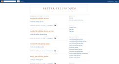 Desktop Screenshot of bettercellphonestoday.blogspot.com