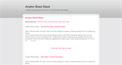Desktop Screenshot of anatexbeadmaze.blogspot.com