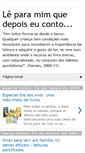 Mobile Screenshot of leparamimquedepoiseuconto.blogspot.com