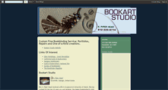 Desktop Screenshot of bookartstudio.blogspot.com