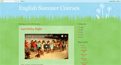 Desktop Screenshot of englishsummercourses.blogspot.com