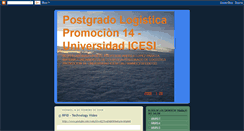 Desktop Screenshot of postgradologistica14.blogspot.com