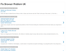 Tablet Screenshot of fixbrowserproblemsuk.blogspot.com