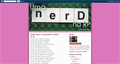 Desktop Screenshot of nerdnarp.blogspot.com