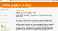 Desktop Screenshot of onlinesuperbowlbetting.blogspot.com