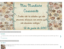 Tablet Screenshot of meumundinhocasamento.blogspot.com