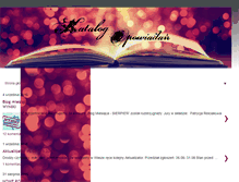 Tablet Screenshot of katalog-opowiadan.blogspot.com