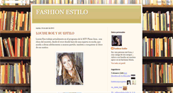 Desktop Screenshot of fashionestilo-noelia.blogspot.com