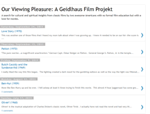 Tablet Screenshot of ourviewingpleasure.blogspot.com