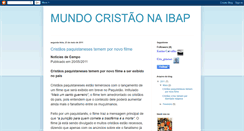 Desktop Screenshot of mundocristonaibap.blogspot.com