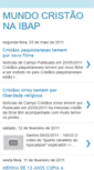 Mobile Screenshot of mundocristonaibap.blogspot.com