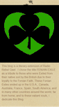 Mobile Screenshot of fenianexile.blogspot.com