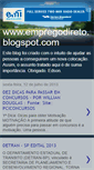 Mobile Screenshot of empregodireto.blogspot.com