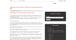 Desktop Screenshot of effectivecommunication-training.blogspot.com