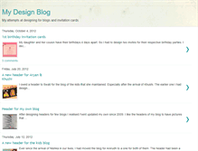Tablet Screenshot of mydesignworkshop.blogspot.com