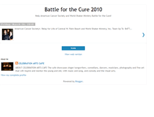 Tablet Screenshot of battleforthecure2010.blogspot.com
