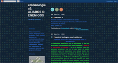 Desktop Screenshot of entomologiaa3.blogspot.com