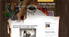 Desktop Screenshot of inclusaotapajos.blogspot.com
